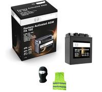 Compatible avec Kawasaki ZX10 Tomcat 1000 d'année 1988 à 1990 Batterie Bosch YB14L-A2 Batterie M4F340 14AH AMPERE 12 VOLT COMPLETE MOTO SCOOTER 136 x 91 x 168 mm