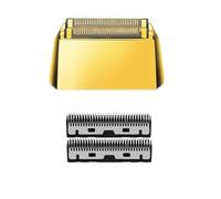 Compatible Avec Kemei 2028 Razor Replacement Foil Blade Set Gold Or Silver(GOLD set)