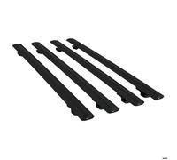 Compatible Avec Kia Ev9 Gt-Line 2024-2026 Basic Model Barres De Toit Railing Porte-Bagages De Voiture Noir Aluminium 4 Barres