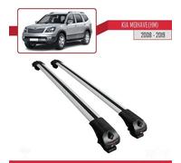 Compatible Avec Kia Mohave (Hm) 2008-2019 Barres De Toit Ace-1 Railing Porte-Bagages De Voiture Gris