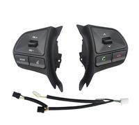 Compatible avec Kia pour Rio 2011-2016 967001W000 Bouton De Commande Multifonctionnel Au Volant De Voiture Interrupteur De Volume Audio pour Téléphone Accessoires Pièces Voiture