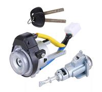 Compatible Avec Kia Pour Rio 2013-2017 Pour Optima 2011-2015 Interrupteur De Cylindre De Serrure D'allumage De Voiture Avec 2 Clés 81900-1WK00 81970-2TA00