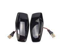 Compatible Avec Kia Pour Rio DE 2005-2011 Pour Sedona VQ 2006-2023 Feu De Position Latéral Dynamique De Voiture Clignotant Lampe Indicateur Répéteur Latéral Lampe(Noir)