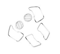 Compatible Avec Kia Pour Sportage 3 SL 2011 2012 2013 2014 2015 Autocollant Décoratif Pour Grille D'aération Voiture Garniture Sortie Climatisation Intérieur Intérieur voiture