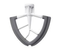 Compatible Avec KitchenAid, Batteur À Bord Flexible 4,5-5 QT, Palette De Mixage En Silicone, Accessoire À Grattage Automatique, Compatible Avec Le Batteur Sur Socle KSM150 KSM180