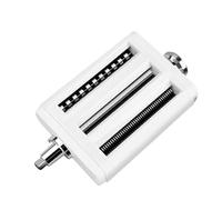 Compatible avec KitchenAid Mixers Accessoire à pâtes 3-en-1 for pâtes maison, rouleau à pâte & coupe-spaghetti et fettuccine, facile à utiliser(KA pressing 3 in 1)