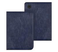 Compatible avec Kobo Clara BW 2024 6 Pouces l'étui pour liseuse, dragonne, Support, Coque de Protection avec Fonction Veille/réveil Automatique(Dark Blue)