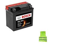 Compatible avec KTM EXC R 4T 400 d'année 2009 à 2011 Batterie Bosch YTX5L-BS M6004 prête à l'emploi déjà chargée 4 Ah 12 volts 115 x 72 x 107 mm