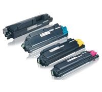 Inkadoo Compatible avec Kyocera TK5140, contient 4 cartouches de toner ECOSYS M 6530 CDN, ECOSYS M 6030 CDN, ECOSYS P 6130 CDN