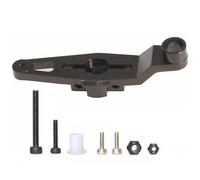 Compatible avec Kyosho MP10 MP9 Pièces De Mise À Niveau De Voiture RC 1/8 Accessoires De Remplacement Bras Servo D'accélérateur en Métal Bras Servo Moteur Pièces détachées RC