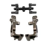 Compatible avec Kyosho MP9 MP10 1/8 RC, Pièces De Mise À Niveau De Voiture, Accessoires 2 Pièces, Bloc De roulettes De Support De Moyeu C en Aluminium À 17.5 Degrés Pièces détachées RC