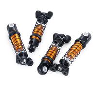 Compatible avec Kyosho pour Mini-Z 4x4 1/18 pour Jimny pour Wrangler pour Hilux 1/24 Pièces pour Crawler Télécommandé 4 Amortisseurs Avant Et Arrière Amortisseur RC
