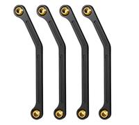 Compatible avec Kyosho pour Mini-Z 4X4 pour Jimny 32523 1:18 RC Camion À Chenilles Pièces De Mise À Niveau De Voiture 4 Pièces Biellette De Liaison De Direction en Métal Bielle RC Voitures