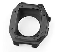 Compatible avec la bande 44/45 mm série 4/5/6 / SE avec sangle de boîtier, bandes iwatch en acier inoxydable avec couvercle de protection