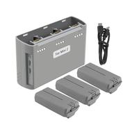 Compatible avec la batterie de vol intelligente DJI Mini 2 et le hub de charge tridirectionnel, compatible avec les drones Mini 2/SE/4K/2 SE, batteries de vol intelligentes(3BatteryWithCharger)
