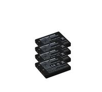 Compatible avec la Batterie et Le Chargeur Secteur Panasonic CGA-S004 S004E for Les appareils Photo DMC-FX2, DMC-FX7, DMC-FX2GN, DMC-FX7S et DMC-FX7W.(4 Piece Battery)