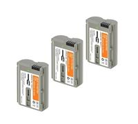 Compatible avec la Batterie Nikon EN-EL15C à Charge USB-C for EN-EL15A, EN-EL15B et modèles D780, D850, D7500, Z5, Z6, Z6 II, Z7, Z7 II et Z8.(3PCS Battery)