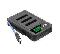 Compatible avec la Batterie Nikon Li-40B Li-42B EN-EL10 D-LI63 EN-EL10 XP70 XP60 XP50 T550(1 Charger)