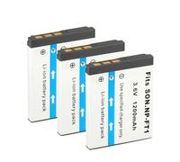 Compatible avec la Batterie Sony NP-FT1 for Les appareils Photo DSC-M1, DSC-M2, DSC-T10, DSC-L1, DSC-T3, DSC-T5 et DSC-T10.(3Battery)