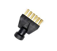 Compatible avec la brosse plate en cuivre Karcher, brosse de nettoyage for adaptateur de fixation de nettoyeur vapeur, buse de nettoyage
