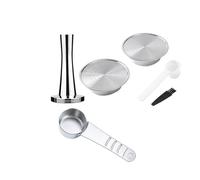 Compatible Avec La Cafetière À Capsules Réutilisables Philips Senseo HD7801, Filtre Crème For Dosettes Expresso Rechargeables Et Écologiques(2Capsules 1T)