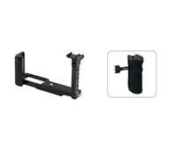 Compatible avec la Cage modulaire à dégagement Rapide for appareils Photo Nikon ZF, kit de Protection de stabilisateur en Aluminium avec Plaque(Kit2 Black-Grip)