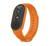 Compatible avec la caméra d'action Insta360 X5/X4/Ace Series/GO3, télécommande Bluetooth avec dragonne(Orange)