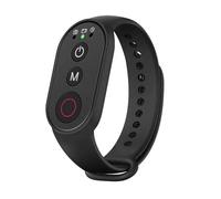 Compatible avec la caméra d'action Insta360 X5/X4/Ace Series/GO3, télécommande Bluetooth avec dragonne(Black)