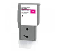 Compatible avec la Cartouche à Encre à Jet d'encre 300 ML PFI206 PFI 206 PFI-206 IPF6400 IPF6400S IPF6450 IPF6400SE Printers(1pc Magenta)