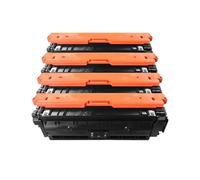 Compatible avec la Cartouche de Toner HP 508A, remplace Les modèles CF360A et CF361A, et Convient aux imprimantes Color LaserJet Enterprise M553, M553X, M553dn, M552dn(508A CF360A-1set)