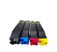 Compatible avec la Cartouche de Toner Kyocera TK8508 - Convient aux imprimantes TASKalfa 4550Ci/4551Ci/5550Ci/5551Ci (1 Jeu/4 pièces)