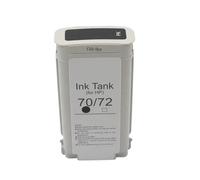 Compatible avec la Cartouche d'encre pigmentée HP70 Designjet Z2100 Z3100 Z3200 Z5200 Z5400 Traceur C9449A C9448A(70PBK-Photo Black)