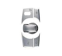 Compatible Avec La Classe E W212 2012 2013 2014 2015 Autocollants Pour Intérieur Voiture Accessoires Pour Boutons Commutation Voiture Garniture Couvercle Bouton N