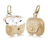 Compatible avec la coque AirPods Pro 2e/1ère génération | Coque de protection intégrale en cuir antichoc pour AirPods Pro 2 et 1 génération pour homme et femme