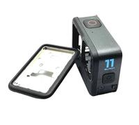 Compatible avec la Coque Avant et Le Cadre de Protection arrière de la Plaque arrière de la GoPro Hero 11(One Set)