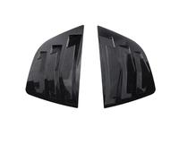 Compatible avec la Honda Fit Jazz 2014-2018 à hayon - 2 pièces de pare-brise arrière, becquet, panneau d'aération latérale, garniture de style de voiture(Carbon Fiber Look)