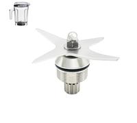 Compatible avec la lame de rechange Vitamix 105733 de 1814,4 g, convient aux modèles Asc-ent Series A3500 A2300 A2500 A3300, 105733-1, pièces de rechange compatibles avec le récipient à profil bas