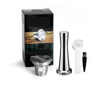 Compatible avec la Machine PHILIPS L'Or Barista-capsules de café réutilisables en acier inoxydable, accessoire de filtre rechargeable(1big pod T)