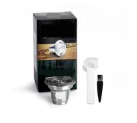Compatible avec la Machine PHILIPS L'Or Barista-capsules de café réutilisables en acier inoxydable, accessoire de filtre rechargeable(1big pod)
