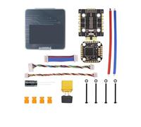 Compatible avec la Pile de contrôleurs de vol HAKRC 60A Mini F7 et Mini F4, Support 2-6S, Taille de Montage 20x20mm for Drone RC Quadcopter(60A miniF7 Stack)