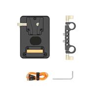 Compatible avec la Plaque de Batterie ZGCINE V-Mount avec USB-C PD, D-Tap, Sortie LEMO for caméscope DSLR
