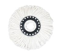 Compatible avec la recharge de tête vadrouille universelle, rotative en microfibres rondes 16mm, chiffon nettoyage microfibre, 5 pièces