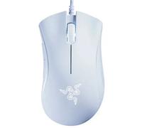 Compatible avec la souris gaming filaire Razer DeathAdder Essential (capteur optique 6400 DPI, 5 boutons indépendants) pour PC (noir et blanc).