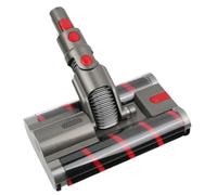 Compatible avec la tête d'aspirateur Dyson Omni-Glide Sv19/21, tête de nettoyage à rouleau souple, brosse à double rouleau