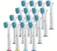 Compatible avec la tête de brosse à dents électrique Oral B p2/4000/3757/d12/3766 Braun tête de rechange universelle (16 pièces)