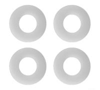 Compatible avec la vanne de chasse Geberit de 5,1 cm, joint d'étanchéité en silicone remplace 816.418.00.1, protection fiable contre les fuites, lot de 4