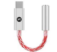 Compatible avec l'amplificateur audio numérique portable JCALLY JM6 Pro Type-C vers 3,5 mm CX31993, le DAC Hi-Fi, le casque mobile et l'USB