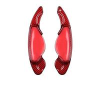 Compatible Avec Land Pour Rover Pour Discovery 4 LR4 L319 2010 2011 2012 2013 2014 2015 2016 Autocollant D'extension Palette Changement Vitesse Pour Volant Voiture(Forged Black)