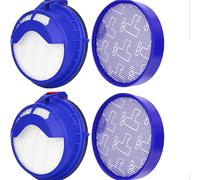 Compatible avec l'aspirateur Dyson DC25 Animal Ball - 2 filtres HEPA pré-moteur et 2 filtres HEPA post-moteur, pièce de rechange 919171-02