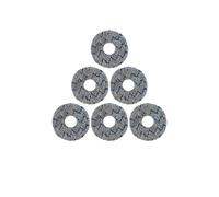 Compatible avec l'aspirateur robot Ecovacs Deebot X1e OMNI, filtre, brosse latérale, chiffon de nettoyage, pièces de rechange, boîte à poussière, accessoires(Mop Cloth6PCS)